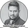  ??  ?? Gabby Eigenmann