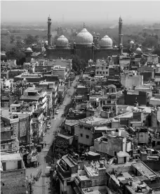  ?? AFP ?? Jama Masjid in the old quarter of Delhi