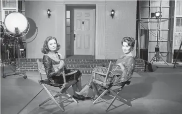  ??  ?? Sarandon as Bette Davis, left, Lange as Joan Crawford and Zeta-Jones (below) as Olivia de Havilland. —Photos courtesy of FX