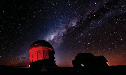  ?? Photograph: Reidar Hahn/Fermilab VMS/PA ?? The Dark Energy Survey analysed the sky over six years from a mountain top in Chile.