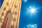  ?? Marian Vejcik/Dreamstime/TNS ?? During heat waves, don’t overexert yourself, drink plenty of fluids and take frequent breaks in cool places.