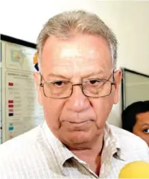  ??  ?? Salvador Alvarado González, presidente del Consejo de Seguridad Pública en Torreón
