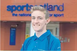  ??  ?? Rian Harvey, 15, will help promote sport to young people.