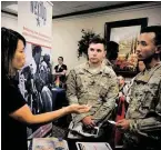  ??  ?? Courtesy of NextOp Next Op Vets works directly with employers desiring to recruit and retain veterans as well as partner with 100 corporatio­ns creating internal veteran resource groups, hosting workshops, and bridging the gap between veterans and full employment.