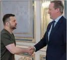  ?? ?? Meeting: Zelensky and Cameron today