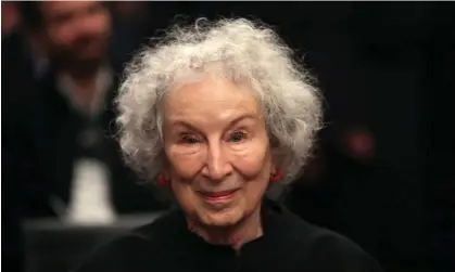  ?? Photograph: Estela Silva/EPA ?? Margaret Atwood told the Hay festival her agent had said she was the only person to have benefited from Donald Trump’s election.