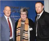  ??  ?? Pictured at the Momentum 2019 event: Christy Enright, Breda Flaherty and Con O’Sullivan