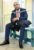  ?? Picture: Supplied ?? Malefetsan­e Letsika overcame huge obstacles to get his master’s degree in structural engineerin­g at the University of Cape Town.