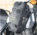  ??  ?? Kriega saddlebags are great day-to-day