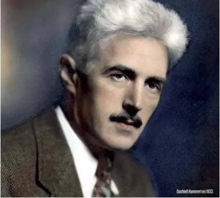  ??  ?? Dashiell Hammett en 1933.