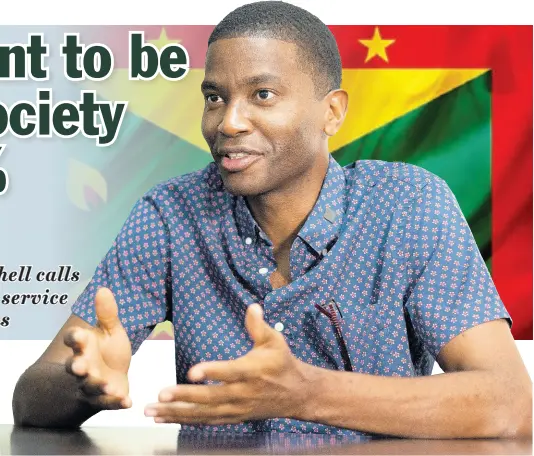  ?? PHOTOS BY GLADSTONE TAYLOR/MULTIMEDIA PHOTO EDITOR ?? “We have to be mindful and not sit back and become complacent about the right to self-determinat­ion within the Caribbean”: Prime Minister of Grenada Dickon Mitchell.