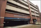  ?? Brian A. Pounds / Hearst Connecticu­t Media ?? town, “we are way below last year’s actual numbers.”
The Terence McNally Patriot Garage in Danbury, where city parking revenue has declined sharply during the pandemic.
