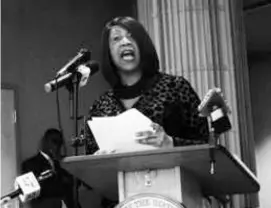  ?? WAYNE PARRY/ASSOCIATED PRESS/FILE 2019 ?? Ms. Oliver passionate­ly advocated against gun violence and for revitalizi­ng cities. Her sudden death stunned officials.