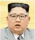  ?? BILD: SN/AFP ?? Kim Jong Un sendet Signale der Entspannun­g nach Südkorea.