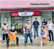  ??  ?? Firdaus and his volunteers help ex- offenders get their lives back on track