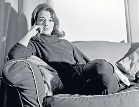  ??  ?? Burden: Christine Keeler at 20: ‘Every man who met her wanted her and those who couldn’t have her wanted to punish her.’ Below, living as a recluse in London in 2005