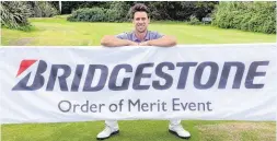  ??  ?? Castle’s Alex Gleeson has topped the Bridgeston­e Order of Merit