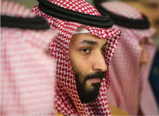  ?? FOTO: CLIFF OWEN / AP / NTB SCANPIX ?? Regimet i Saudi-Arabia, her ved kronprins og landets forsvarsmi­nister Mohammad bin Salman, gir ikke etter for Vestens press om svar på hva som har skjedd med Jamal Khashoggi.