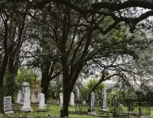  ?? Josie Norris / Staff file photo ?? Cemeteries have different policies and rules, so it is helpful for couples to discuss burial plot options with cemetery officials.