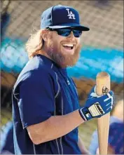  ?? Harry How Getty Images ?? JUSTIN TURNER represents a key piece for the Dodgers and is a strong figure in the clubhouse.