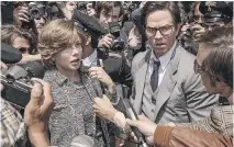  ?? SONY PICTURES ?? Michelle Williams, left, was paid $80 per day for a 10-day reshoot of the movie All the Money in the World while co-star Mark Wahlberg collected $1.5 million for the same period.