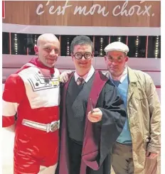  ??  ?? Sébastian Rybojad, 24 ans, fan de Harry Potter depuis sa plus tendre enfance, était invité à l’émission . « C’est mon choix »