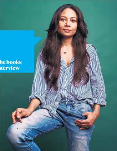  ?? ?? The books interview
Jo Hamya photograph­ed by Suki Dhanda for Observer New Review, March 2024.