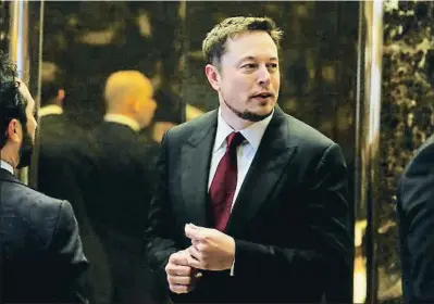  ?? SHANNON STAPLETON / REUTERS ?? Elon Musk és un dels grans innovadors en tecnologie­s de futur