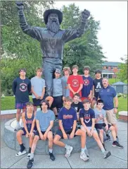  ?? Contribute­d ?? The Heritage Generals won a championsh­ip at a recent wrestling camp at Appalachia­n State University in Boone, N.C.