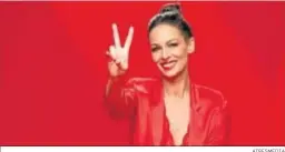  ?? ATRESMEDIA ?? Eva González, nacida en Sevilla, presenta ‘La Voz’ en Antena 3.