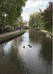  ??  ?? Bourton-on-the-Water.