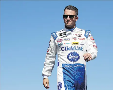  ?? CHARLES KRUPA/THE ASSOCIATED PRESS/FILE ?? A.J. Allmending­er knows if he wants to make NASCAR’s playoffs he has to win a race, and the road course at Watkins Glen Internatio­nal in western New York gives him his best shot since blowing his engine in June at Sonoma.