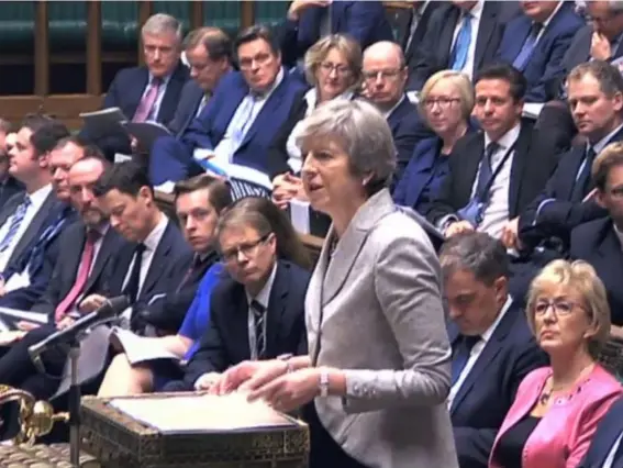  ??  ?? More than 80 Tories have criticised the package, pointing to a heavy defeat in the Commons and a constituti­onal crisis (Parliament Live)