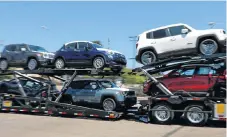  ?? /Reuters ?? Scary car: A survey by the US department of commerce implies that imported vehicle and vehicle parts may pose a national security threat