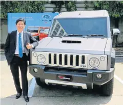  ??  ?? Thai Rung Union managing director Sompong Phaoenchok­e says the struggling automobile market has resulted in the company’s sales forecast being cut in half to only 5-6% growth.