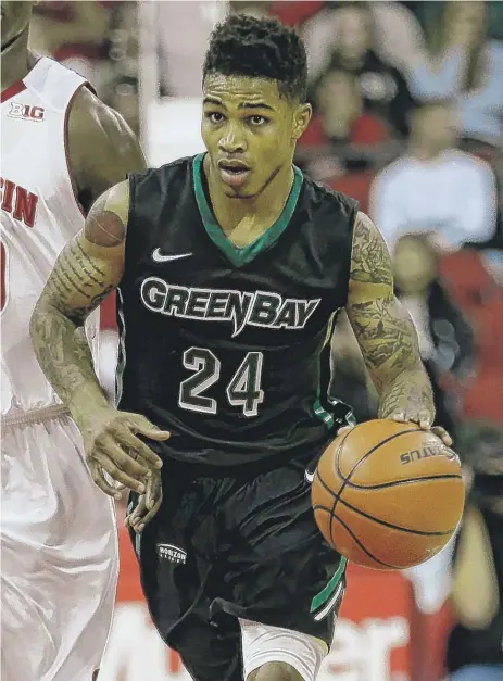  ?? MIKE MCGINNIS/GETTY IMAGES ?? Keifer Sykes would have used his share of the $2 million championsh­ip prize to help his Free 10 Foundation and his church.