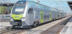  ?? FOTO: SBO/NAC COMMONS.WIKIMEDIA.ORG ?? Ein Kiss-Doppelstoc­kzug wie dieser soll bald zwischen Stuttgart und Zürich verkehren.
