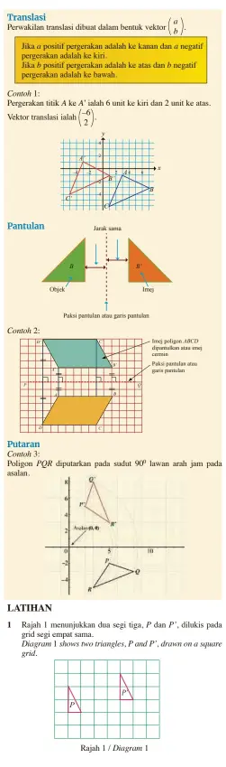 Isometri transformasi Transformasi Geometri: