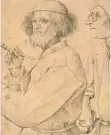  ?? FOTO: WIEN, ALBERTINA ?? Die Federzeich­nung „Maler und Kenner“ist um 1566 entstanden.