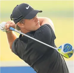  ?? Picture: Getty. ?? Tom Lewis “came up just short” with a 62.