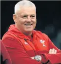  ??  ?? IN THE FRAME Gatland may be lured