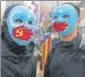  ?? REUTERS FILE ?? A rally in Hong Kong in support of Uighurs