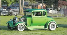  ??  ?? Ken Berg dubs his Model A the “Creatures Crate.”