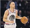  ?? Streeter Lecka Getty Images ?? STEPHEN CURRY is another Warriors star who’s in the conversati­on about who’s the NBA’s greatest player.