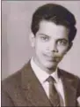  ??  ?? Syed Abdul Qayyum in his younger days.