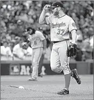  ?? AP/NAM Y. HUH ?? Washington starter Stephen Strasburg allowed 3 hits and 2 walks with 12 strikeouts over 7 innings Wednesday as the Nationals beat the Chicago Cubs 5-0 to force a deciding Game 5 in their National League division series today in Washington, D.C.