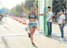  ?? Cortesía MMC ?? Stefanny López, ganadora de los 10k. /