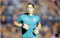  ??  ?? Rodolfo Cota jugará mañana la final de la Liga MX y luego reportará al Tricolor. /AGENCIA REFORMA