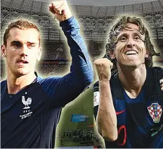  ?? DR ?? Griezman e Modric levam duelo madrileno para Moscovo