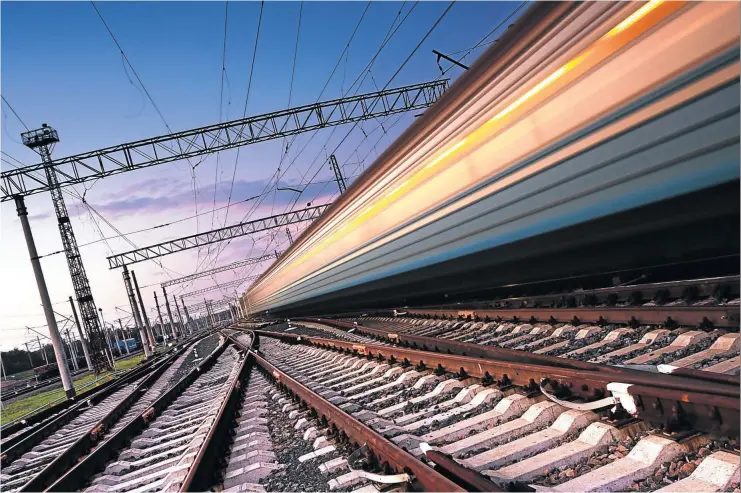  ?? Picture: iStock ?? ON TRACK Rediscover the charm of western Europe — by rail.